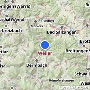 Kartenvorschau Weilar