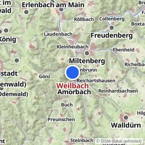 Kartenvorschau Weilbach