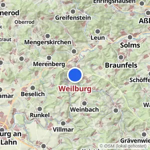 Kartenvorschau Weilburg