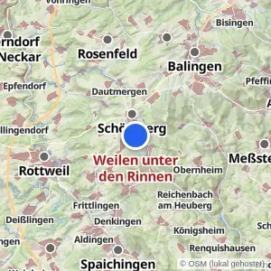 Kartenvorschau Weilen unter den Rinnen