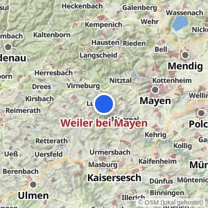 Kartenvorschau Weiler bei Mayen