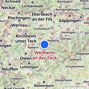 Kartenvorschau Weilheim an der Teck
