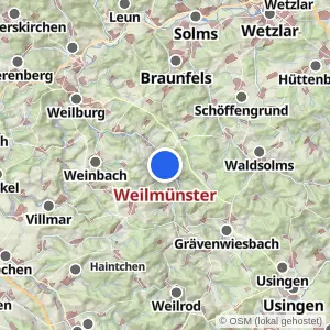 Kartenvorschau Weilmünster