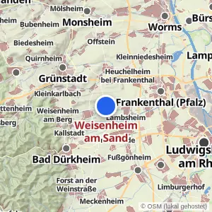 Kartenvorschau Weisenheim am Sand