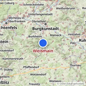 Kartenvorschau Weismain