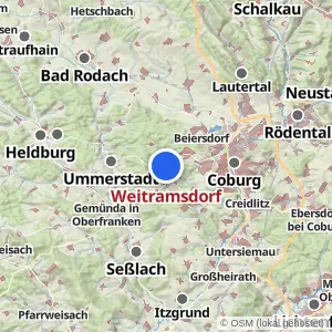 Kartenvorschau Weitramsdorf