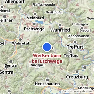 Kartenvorschau Weißenborn bei Eschwege