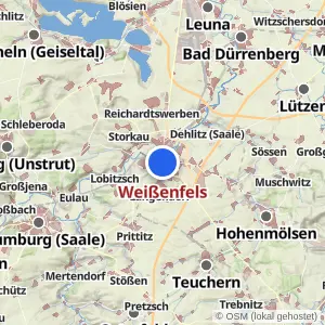 Kartenvorschau Weißenfels