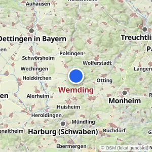 Kartenvorschau Wemding