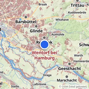 Kartenvorschau Wentorf bei Hamburg