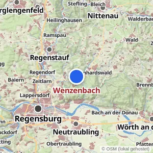 Kartenvorschau Wenzenbach