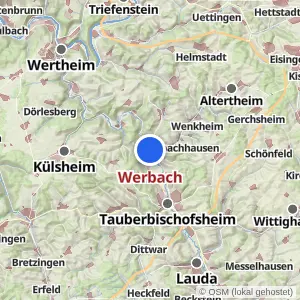 Kartenvorschau Werbach