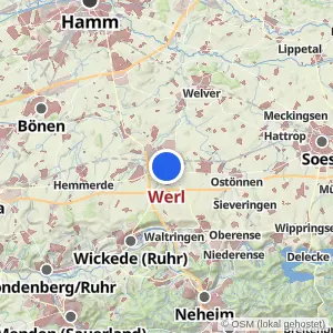 Kartenvorschau Werl