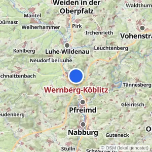 Kartenvorschau Wernberg-Köblitz