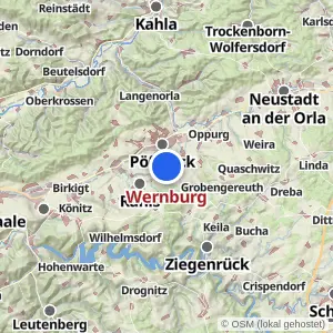 Kartenvorschau Wernburg