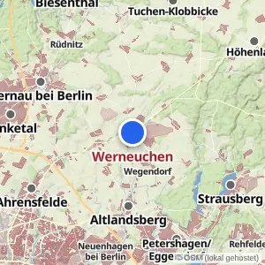 Kartenvorschau Werneuchen