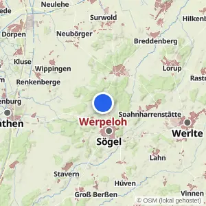 Kartenvorschau Werpeloh