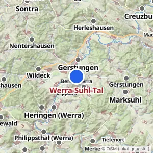Kartenvorschau Werra-Suhl-Tal