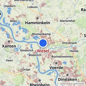 Kartenvorschau Wesel