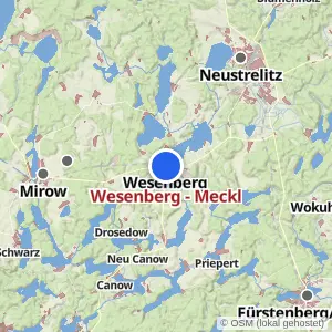 Kartenvorschau Wesenberg - Meckl
