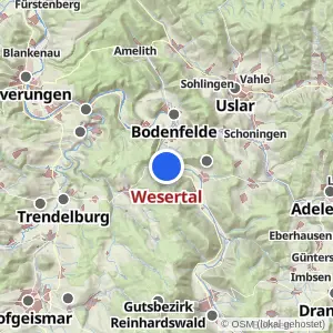 Kartenvorschau Wesertal