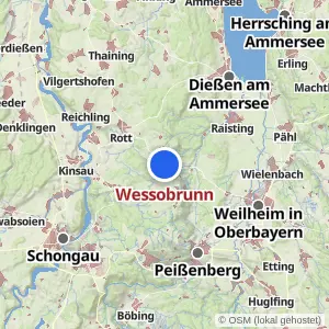 Kartenvorschau Wessobrunn
