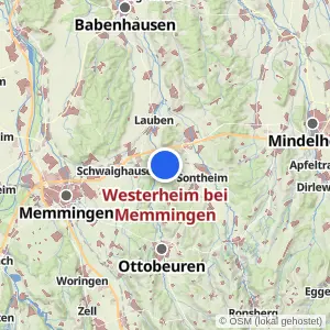 Kartenvorschau Westerheim bei Memmingen