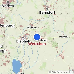 Kartenvorschau Wetschen