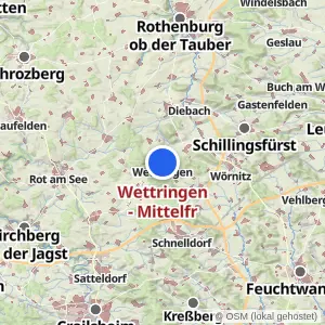 Kartenvorschau Wettringen - Mittelfr