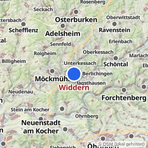 Kartenvorschau Widdern