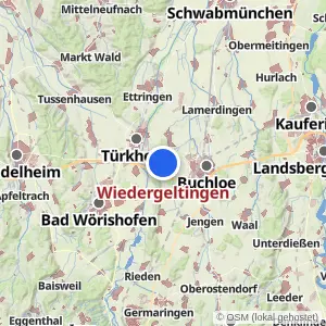 Kartenvorschau Wiedergeltingen