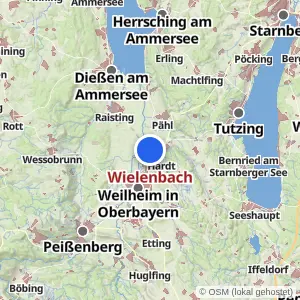 Kartenvorschau Wielenbach