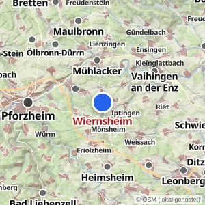 Kartenvorschau Wiernsheim
