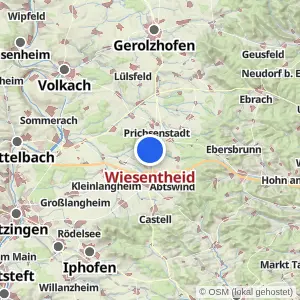 Kartenvorschau Wiesentheid