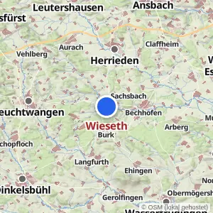 Kartenvorschau Wieseth