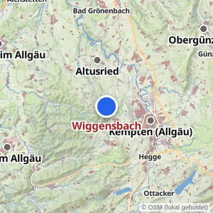 Kartenvorschau Wiggensbach