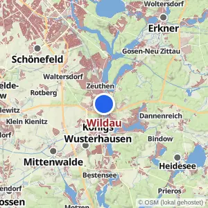 Kartenvorschau Wildau