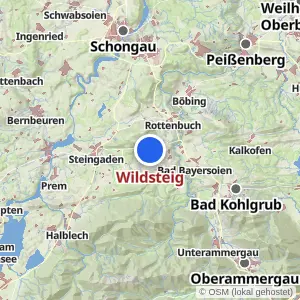 Kartenvorschau Wildsteig