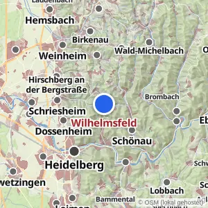 Kartenvorschau Wilhelmsfeld