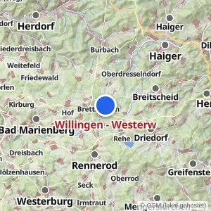 Kartenvorschau Willingen - Westerw
