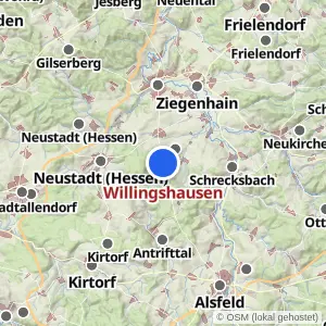 Kartenvorschau Willingshausen