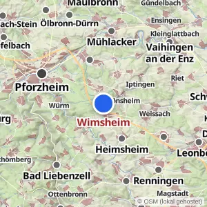 Kartenvorschau Wimsheim