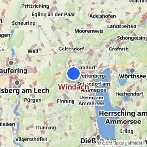 Kartenvorschau Windach