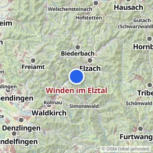 Kartenvorschau Winden im Elztal