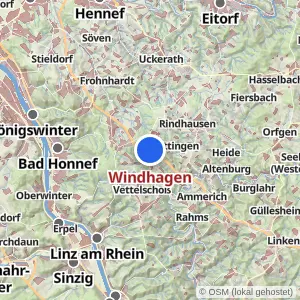 Kartenvorschau Windhagen