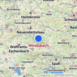 Kartenvorschau Windsbach
