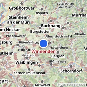 Kartenvorschau Winnenden