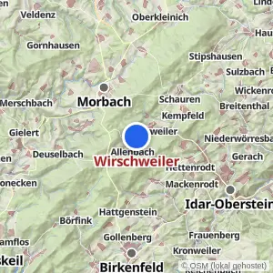Kartenvorschau Wirschweiler