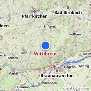 Kartenvorschau Wittibreut