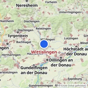 Kartenvorschau Wittislingen